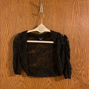 Forever 21 black lace top